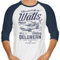 Doc Brown Customs 3/4 Sleeve Raglan - Adult & Kids T-Shirts, Sweatshirts & Hoodies apparel design preview 1