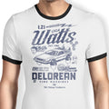 Doc Brown Customs Ringer - Adult & Kids T-Shirts, Sweatshirts & Hoodies apparel design preview 1