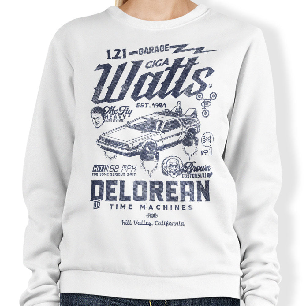 Doc Brown Customs - Adult & Kids T-Shirts, Sweatshirts & Hoodies apparel design preview 1