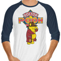 Doctor Pooh 3/4 Sleeve Raglan - Adult & Kids T-Shirts, Sweatshirts & Hoodies apparel design preview 1