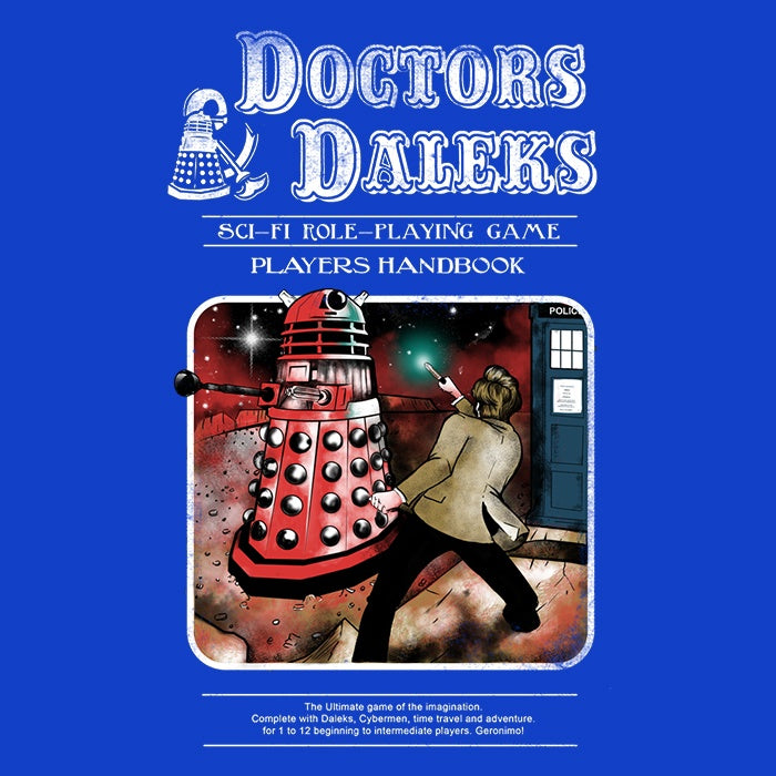 Doctors and Daleks Youth Apparel - Adult & Kids T-Shirts, Sweatshirts & Hoodies apparel design preview 2