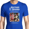 Doctors and Daleks Men's Apparel - Adult & Kids T-Shirts, Sweatshirts & Hoodies apparel design preview 1