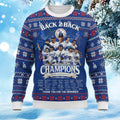 Dodgers Back-to-Back Champions 2025 Ugly Christmas Sweater product image