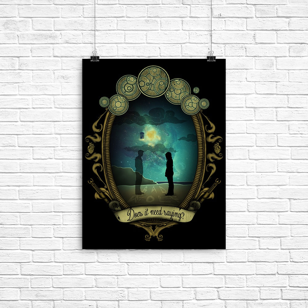Does it Need Saying? Poster - Adult & Kids T-Shirts, Sweatshirts & Hoodies apparel design preview 1