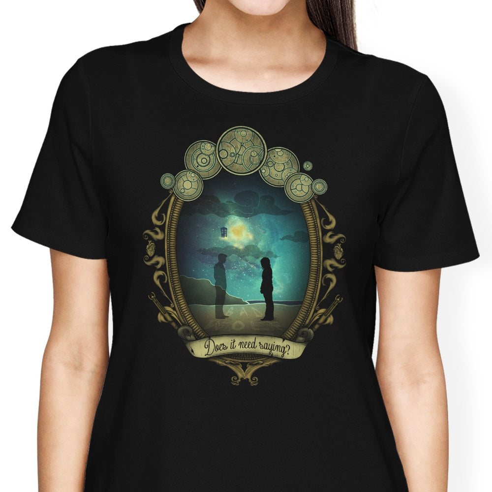 Does it Need Saying? Women's Apparel - Adult & Kids T-Shirts, Sweatshirts & Hoodies apparel design preview 2