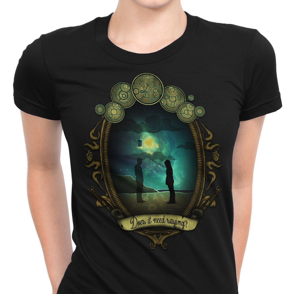 Does it Need Saying? Women's Apparel - Adult & Kids T-Shirts, Sweatshirts & Hoodies apparel design preview 1