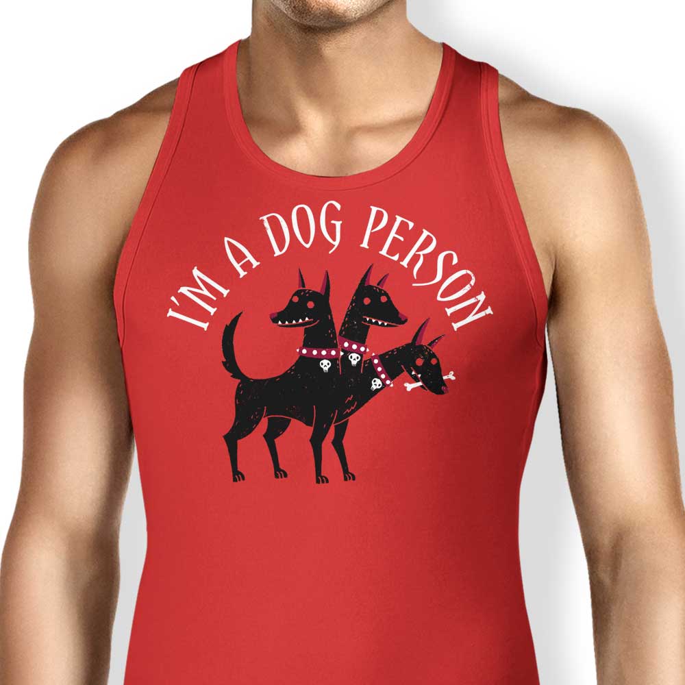 Dog Person Tank Top - Adult & Kids T-Shirts, Sweatshirts & Hoodies apparel design preview 1