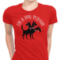 Dog Person Women's Apparel - Adult & Kids T-Shirts, Sweatshirts & Hoodies apparel design preview 1