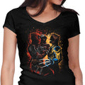 Dogpool Love Women's V-Neck - Adult & Kids T-Shirts, Sweatshirts & Hoodies apparel design preview 1