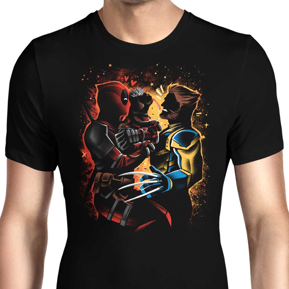 Dogpool Love Men's Apparel - Adult & Kids T-Shirts, Sweatshirts & Hoodies apparel design preview 1
