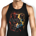 Dogpool Love Tank Top - Adult & Kids T-Shirts, Sweatshirts & Hoodies apparel design preview 1