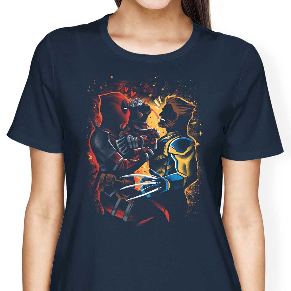 Dogpool Love Women's Apparel - Adult & Kids T-Shirts, Sweatshirts & Hoodies apparel design preview 2