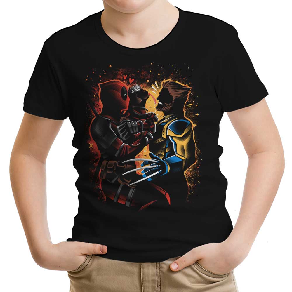 Dogpool Love Youth Apparel - Adult & Kids T-Shirts, Sweatshirts & Hoodies apparel design preview 1