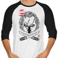 Doll Ink 3/4 Sleeve Raglan - Adult & Kids T-Shirts, Sweatshirts & Hoodies apparel design preview 1