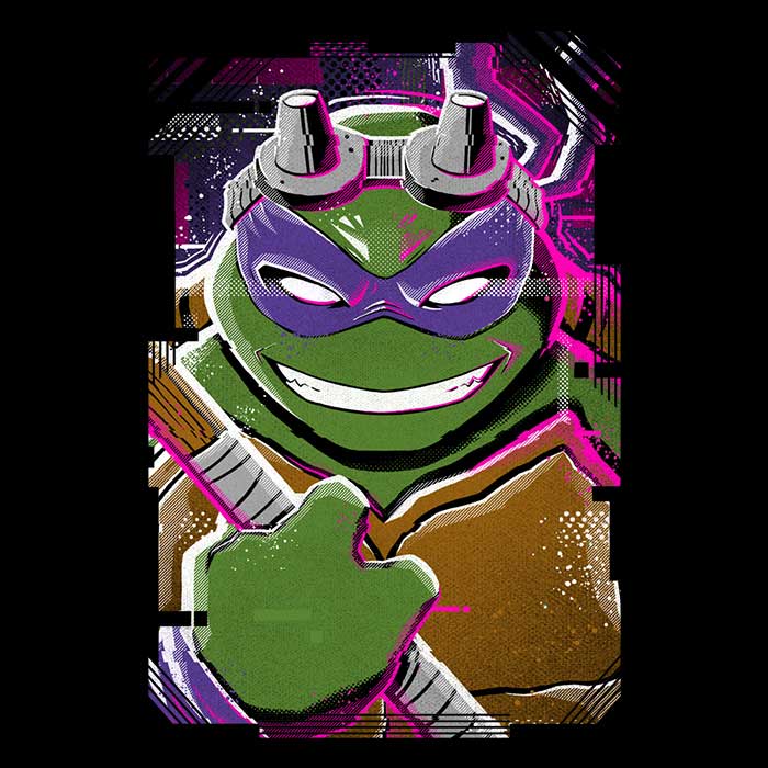 Donnie Glitch Men's Apparel - Adult & Kids T-Shirts, Sweatshirts & Hoodies apparel design preview 2