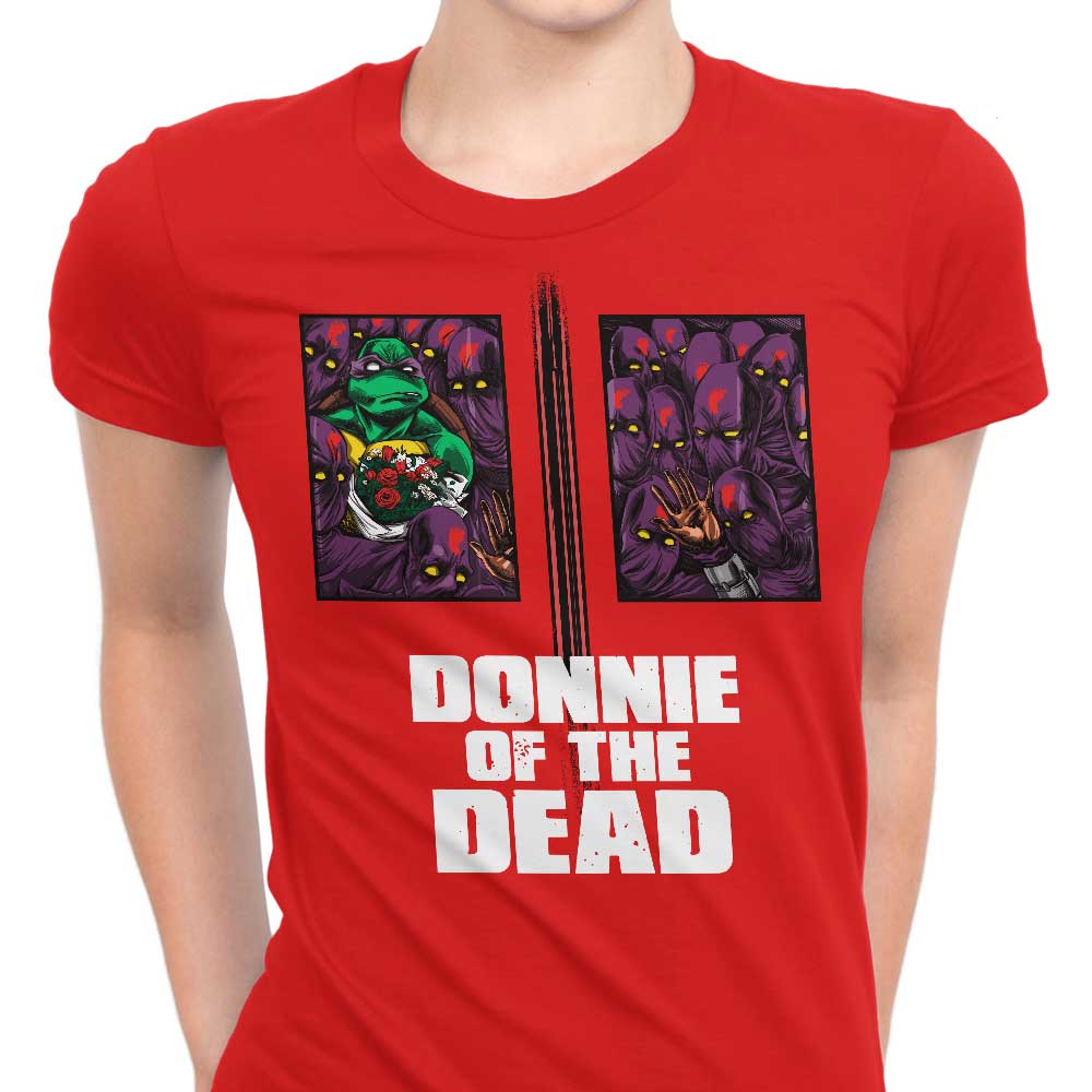 Donnie of the Dead Women's Apparel - Adult & Kids T-Shirts, Sweatshirts & Hoodies apparel design preview 1
