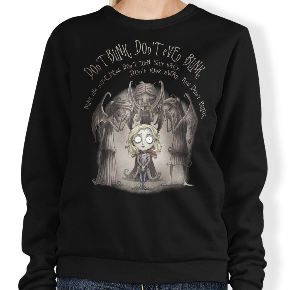 Don't Blink - Adult & Kids T-Shirts, Sweatshirts & Hoodies apparel design preview 1