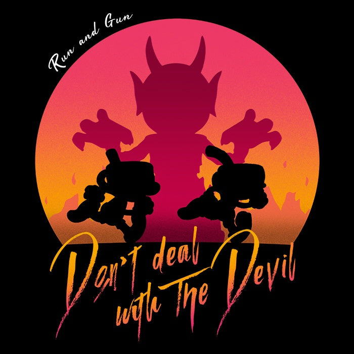 Don't Deal with the Devil Tank Top - Adult & Kids T-Shirts, Sweatshirts & Hoodies apparel design preview 2