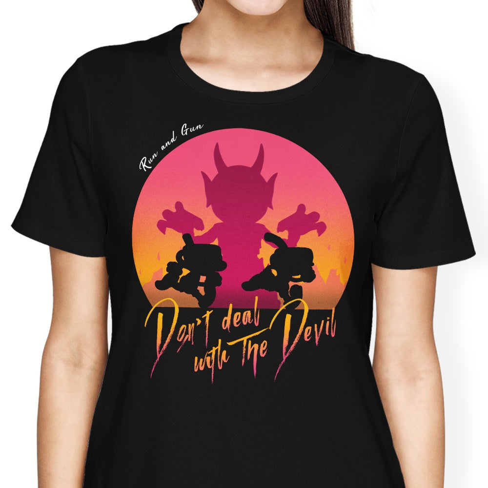Don't Deal with the Devil Women's Apparel - Adult & Kids T-Shirts, Sweatshirts & Hoodies apparel design preview 2