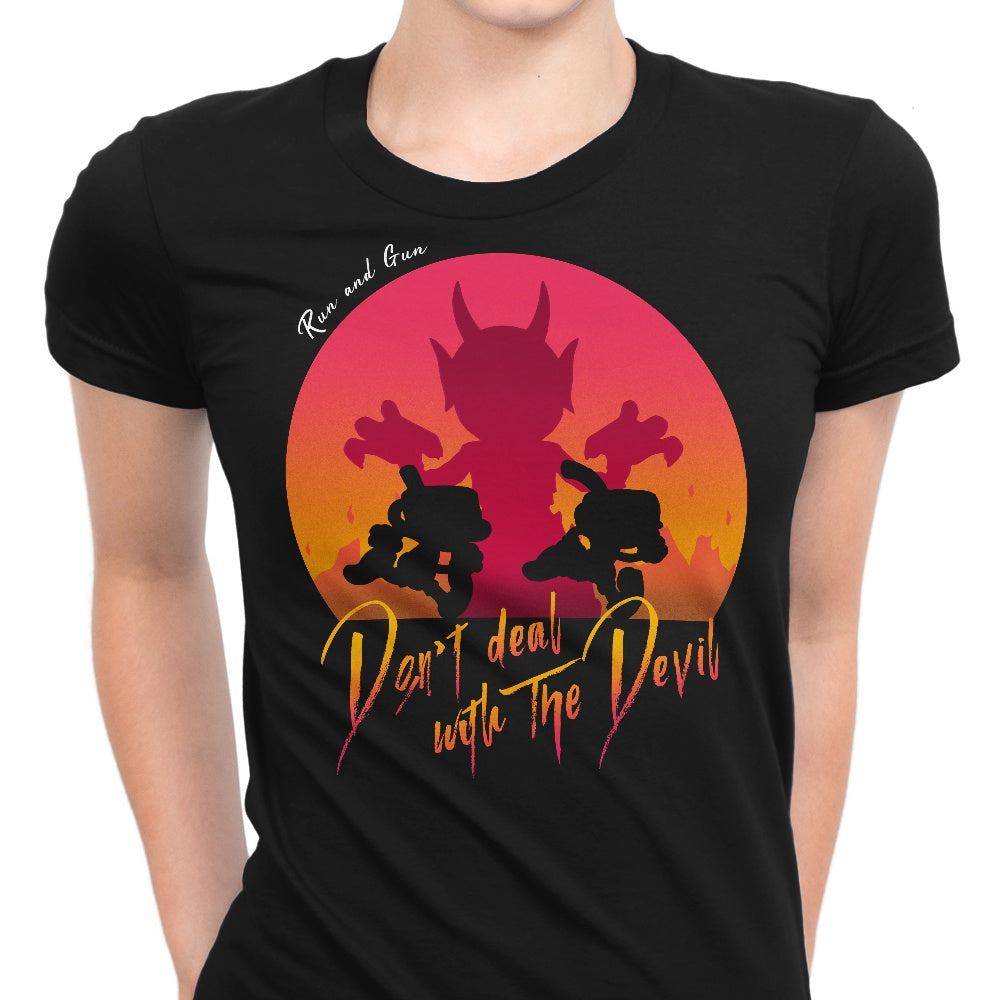 Don't Deal with the Devil Women's Apparel - Adult & Kids T-Shirts, Sweatshirts & Hoodies apparel design preview 1