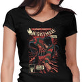 Don't Fall Asleep Women's V-Neck - Adult & Kids T-Shirts, Sweatshirts & Hoodies apparel design preview 1