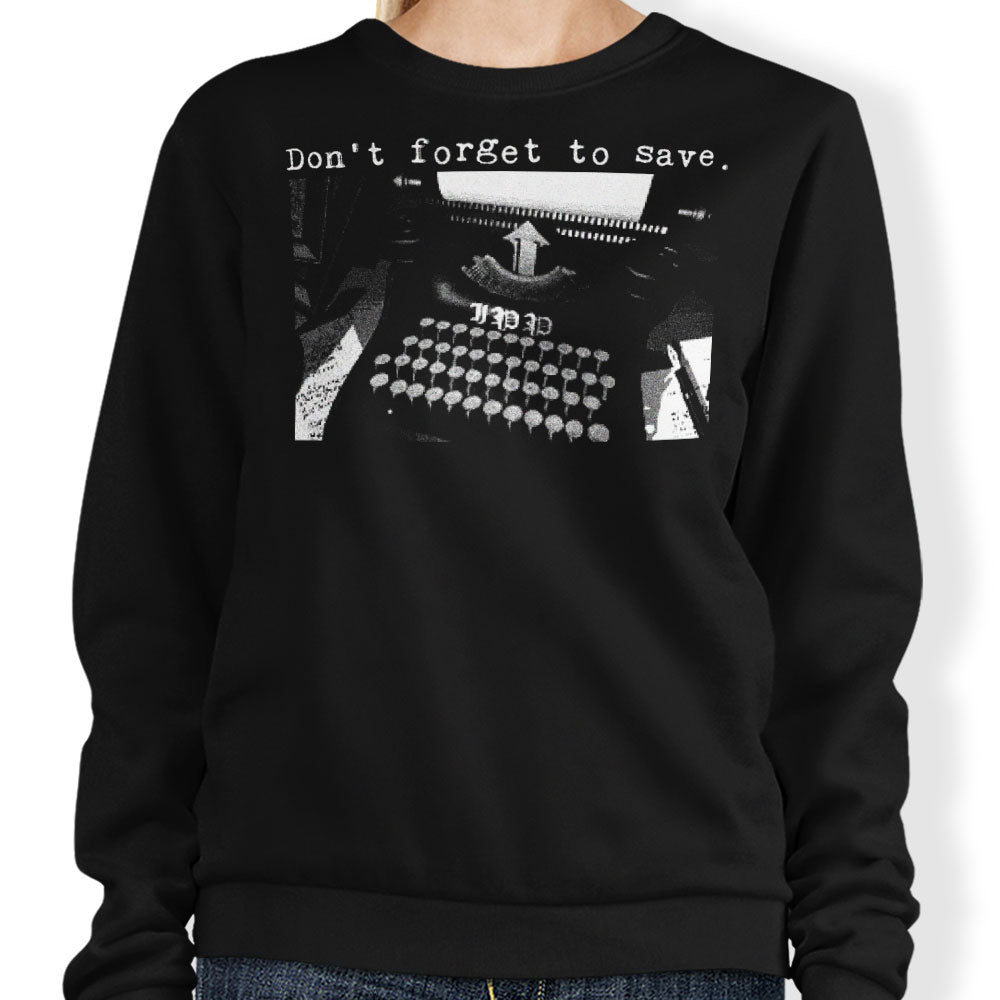 Don't Forget to Save - Adult & Kids T-Shirts, Sweatshirts & Hoodies apparel design preview 1