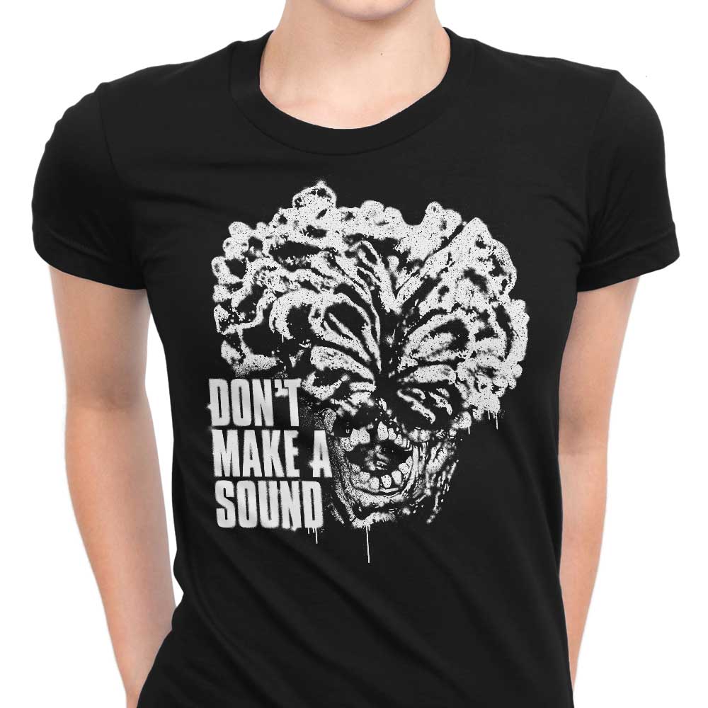 Don't Make a Sound Women's Apparel - Adult & Kids T-Shirts, Sweatshirts & Hoodies apparel design preview 1