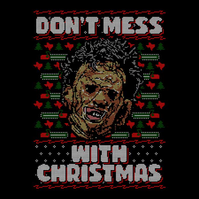 Don't Mess with Xmas Youth Apparel - Adult & Kids T-Shirts, Sweatshirts & Hoodies apparel design preview 2