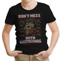 Don't Mess with Xmas Youth Apparel - Adult & Kids T-Shirts, Sweatshirts & Hoodies apparel design preview 1