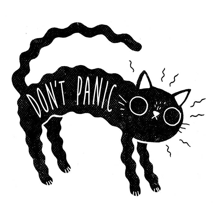 Don't Panic Men's Apparel - Adult & Kids T-Shirts, Sweatshirts & Hoodies apparel design preview 2