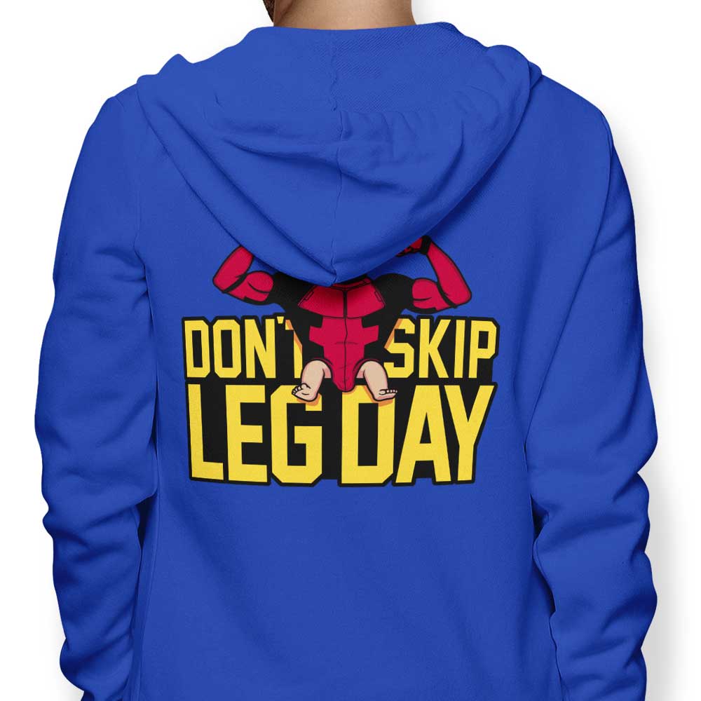 Don't Skip Leg Day - Adult & Kids T-Shirts, Sweatshirts & Hoodies apparel design preview 1