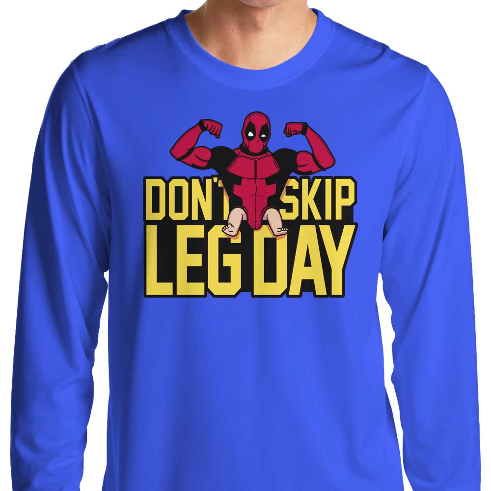 Don't Skip Leg Day - Adult & Kids T-Shirts, Sweatshirts & Hoodies apparel design preview 1