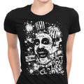 Don't You Like Clowns Women's Apparel - Adult & Kids T-Shirts, Sweatshirts & Hoodies apparel design preview 1