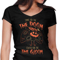 Doom and Gloom Women's V-Neck - Adult & Kids T-Shirts, Sweatshirts & Hoodies apparel design preview 1