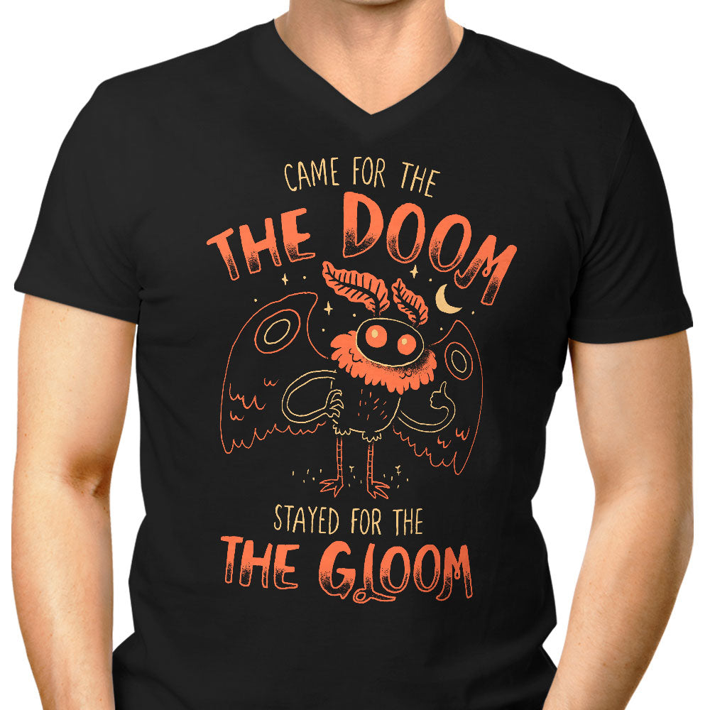 Doom and Gloom Men's V-Neck - Adult & Kids T-Shirts, Sweatshirts & Hoodies apparel design preview 1