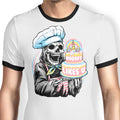 Doom Cake Ringer - Adult & Kids T-Shirts, Sweatshirts & Hoodies apparel design preview 1