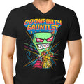 Doomfinity Gauntlet Men's V-Neck - Adult & Kids T-Shirts, Sweatshirts & Hoodies apparel design preview 1