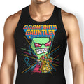 Doomfinity Gauntlet Tank Top - Adult & Kids T-Shirts, Sweatshirts & Hoodies apparel design preview 1