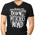 Down the Road Men's V-Neck - Adult & Kids T-Shirts, Sweatshirts & Hoodies apparel design preview 1