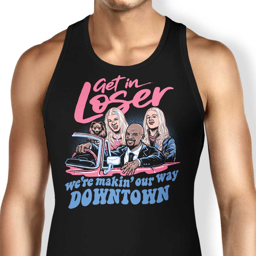 Downtown Driving Tank Top - Adult & Kids T-Shirts, Sweatshirts & Hoodies apparel design preview 1