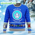 Dr Who Dalek Delete Christmas Ugly Christmas Sweater product image
