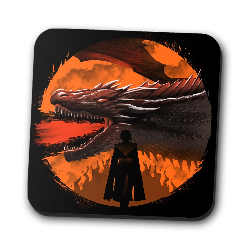 Dracarys (Alt) Coasters - Adult & Kids T-Shirts, Sweatshirts & Hoodies apparel design preview 1