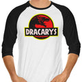 Dracarys Park 3/4 Sleeve Raglan - Adult & Kids T-Shirts, Sweatshirts & Hoodies apparel design preview 1