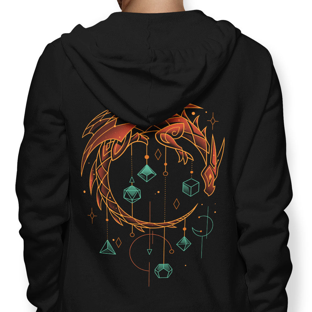 Draconic Dice Keeper - Adult & Kids T-Shirts, Sweatshirts & Hoodies apparel design preview 1