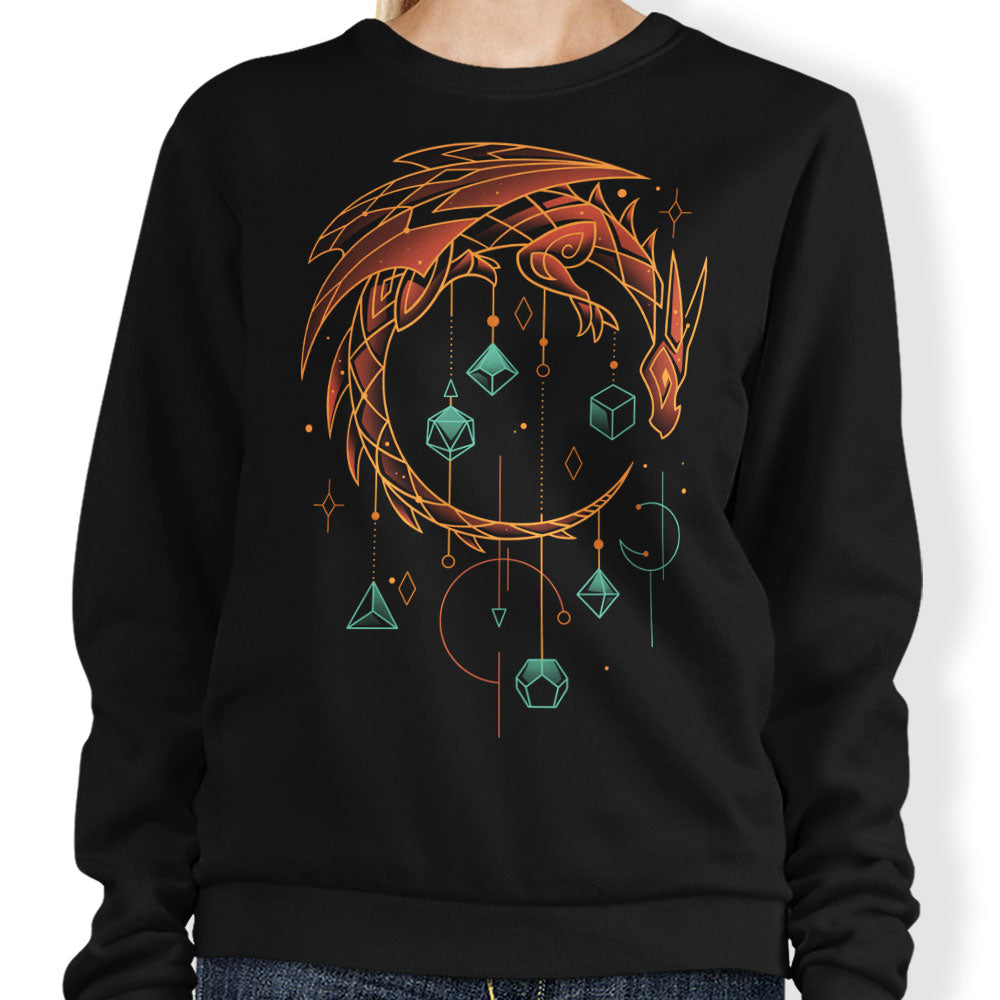 Draconic Dice Keeper - Adult & Kids T-Shirts, Sweatshirts & Hoodies apparel design preview 1