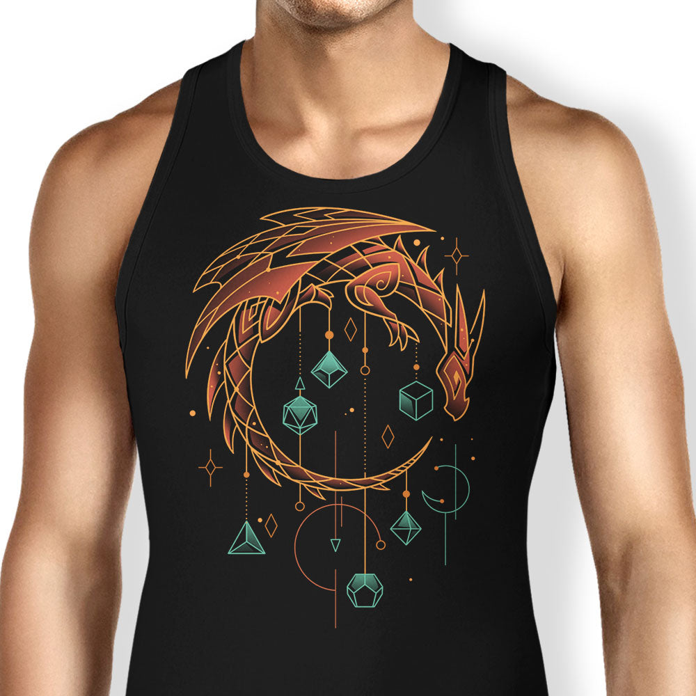 Draconic Dice Keeper Tank Top - Adult & Kids T-Shirts, Sweatshirts & Hoodies apparel design preview 1