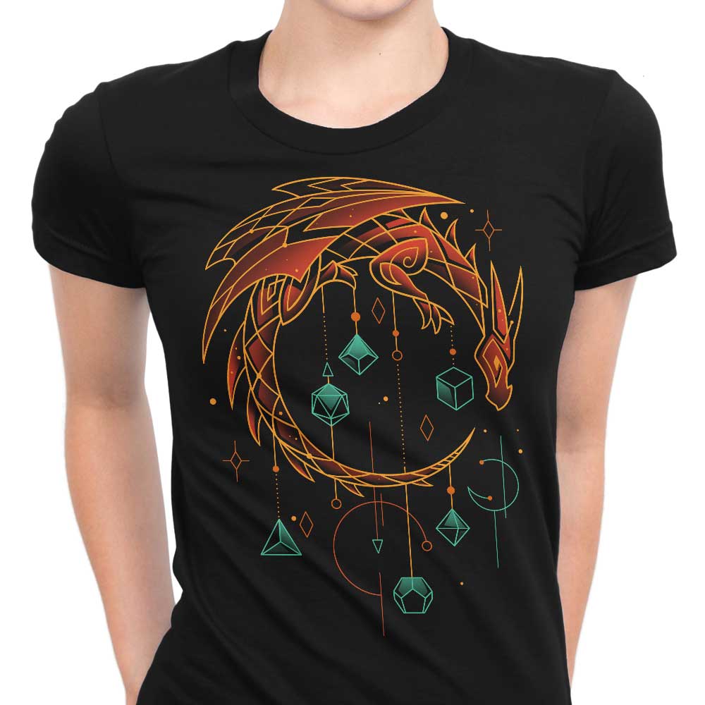 Draconic Dice Keeper Women's Apparel - Adult & Kids T-Shirts, Sweatshirts & Hoodies apparel design preview 1