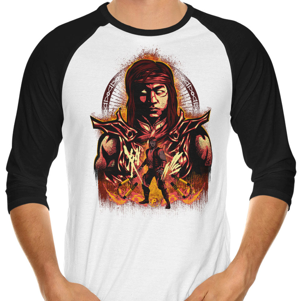 Dragon Ascendant 3/4 Sleeve Raglan - Adult & Kids T-Shirts, Sweatshirts & Hoodies apparel design preview 1