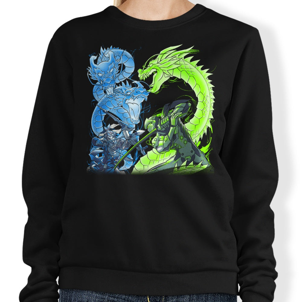 Dragon Bros - Adult & Kids T-Shirts, Sweatshirts & Hoodies apparel design preview 1