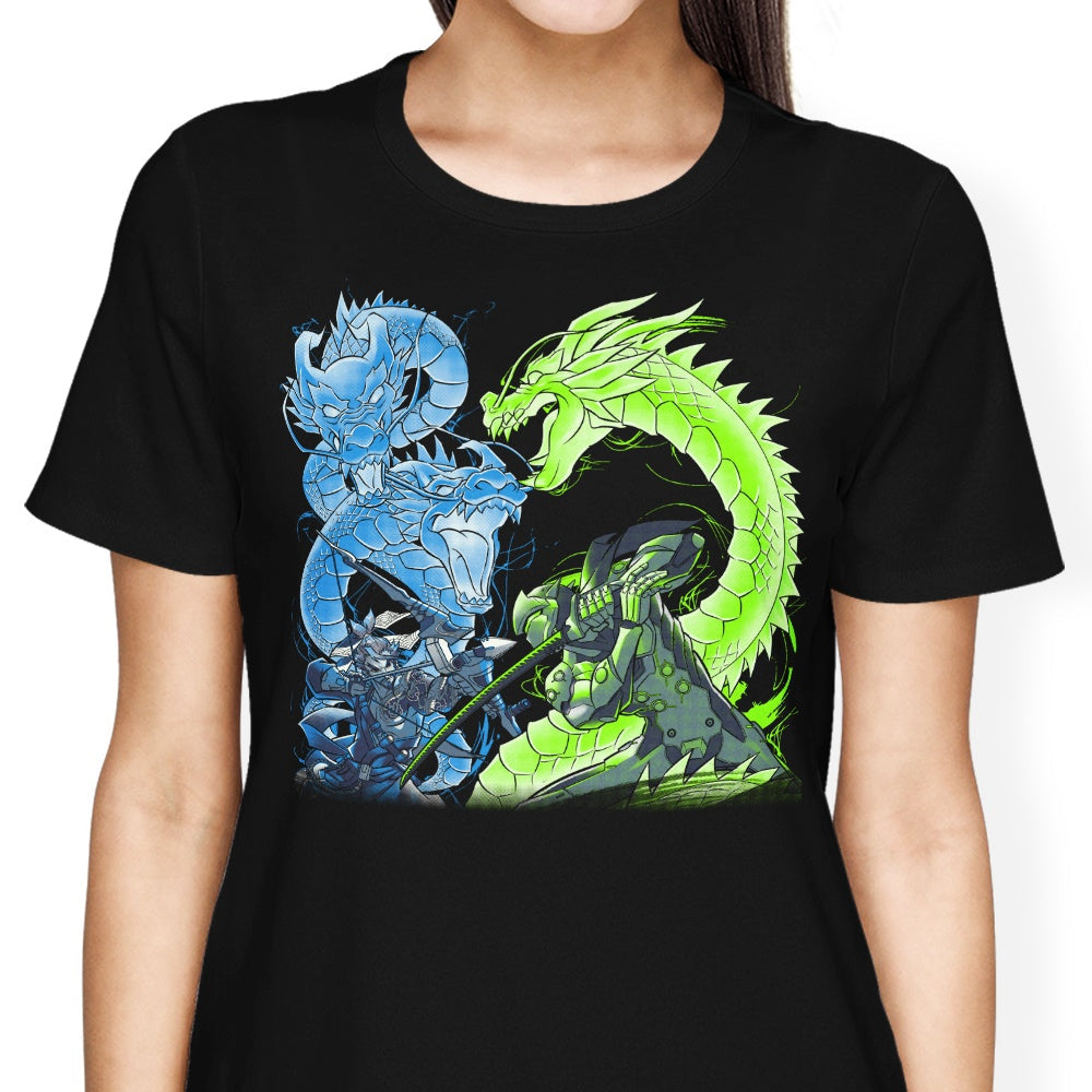 Dragon Bros Women's Apparel - Adult & Kids T-Shirts, Sweatshirts & Hoodies apparel design preview 2